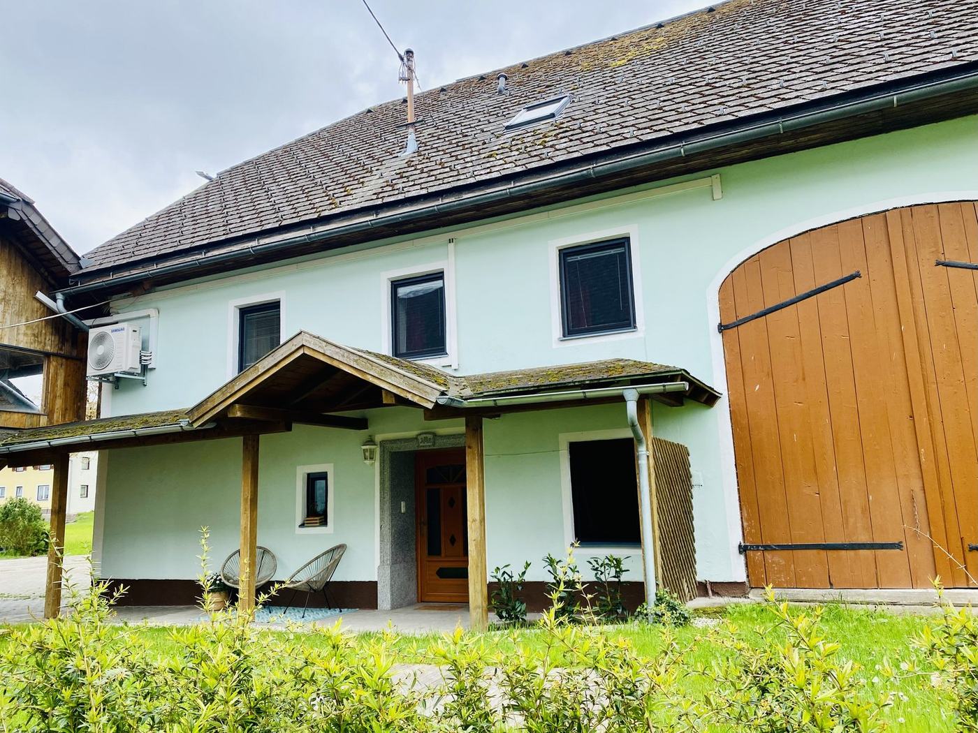 Der Gutshof von außen